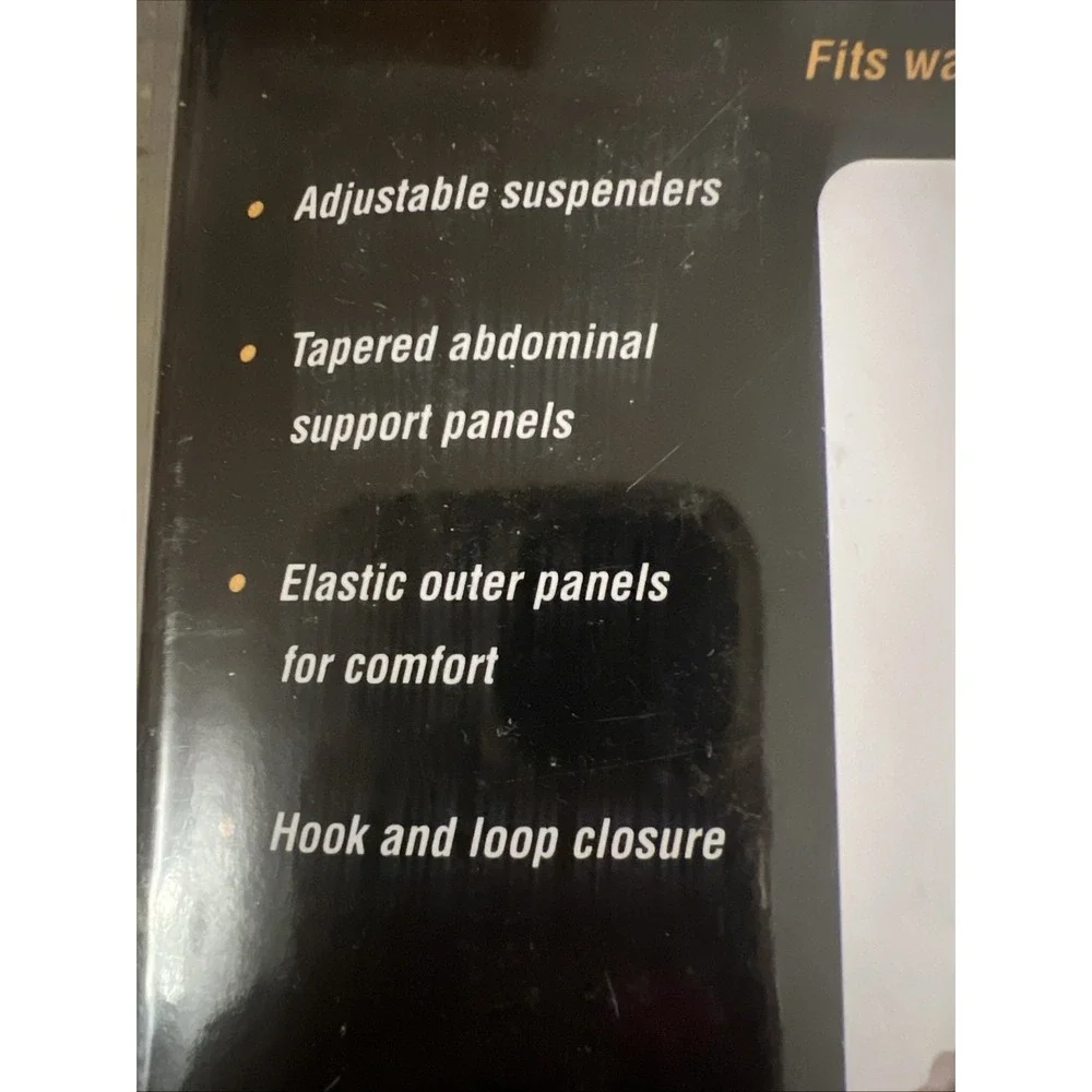 Western Safety 2XL Lumbar Support Belt  Fits 56